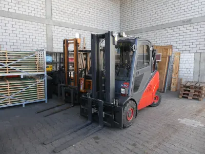 Diesel Four-Wheel Forklift Linde H30D-01 – kavel bij NetBid, Mainz-Hechtsheim