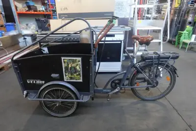 Elektrische bakfiets Veloci – kavel bij Openbare Verkopen, Gent