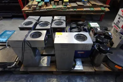 4x Inox filterkoffizezetapparaat Miko – kavel bij Openbare Verkopen, Gent