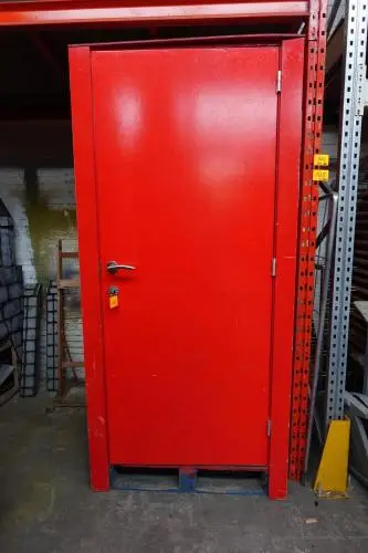 Houten kassahok – kavel bij Openbare Verkopen, Gent