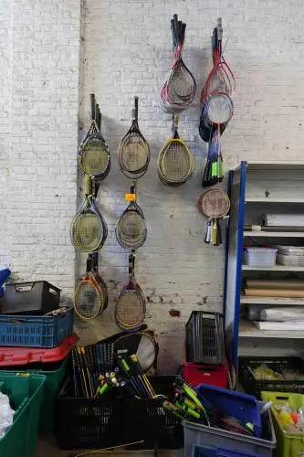 Partij tennis/badminton/squashracketten – kavel bij Openbare Verkopen, Gent