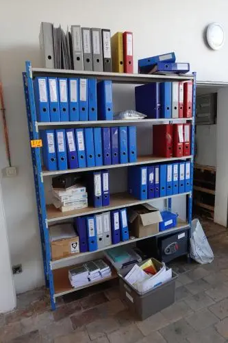 2x Metalen rek – kavel bij Openbare Verkopen, Gent