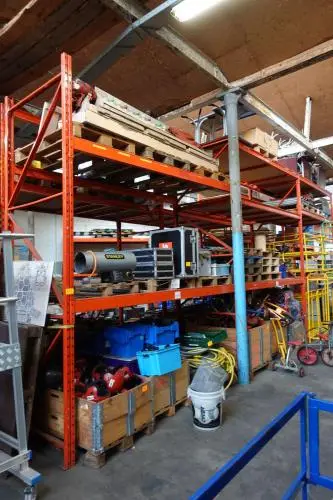 Dubbele palletstelling Redirack – kavel bij Openbare Verkopen, Gent
