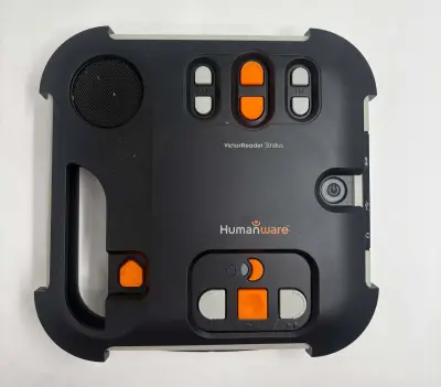 HumanWare VictorReader Stratus 4 M met Lader en Hoes – kavel bij De Kringwinkel, Gent
