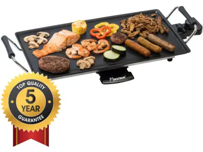 Bestron Bakplaat - ABP602 - 2000W - Gourmet 47x26cm – kavel bij XL Auctions