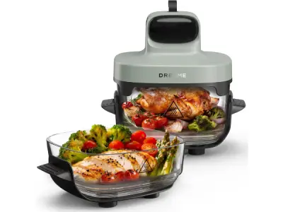DREAME Tasti - 5-in-1 - draagbare glazen airfryer – kavel bij XL Auctions