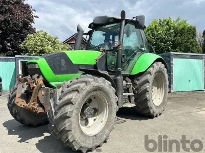 Ackerschlepper DEUTZ-FAHR Agrotron M640 mit Frontlader (2009) – kavel bij Blinto, Radevormwald