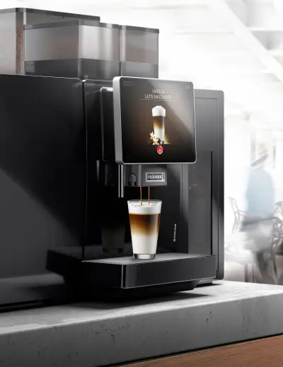 Professionele Franke A800 FM volautomatische koffiemachine – veiling bij Openbare Verkopen, Wielsbeke