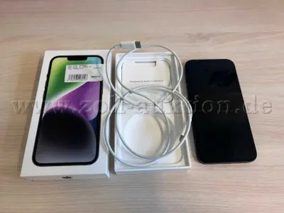 1 Apple Iphone 14, schwarz, 128GB – kavel bij Zoll-Auktion, Bad Bevensen