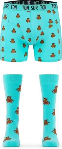 TON SUR TON - Boxershort + Kousen - Theodore – kavel bij Openbare Verkopen, Kooigem