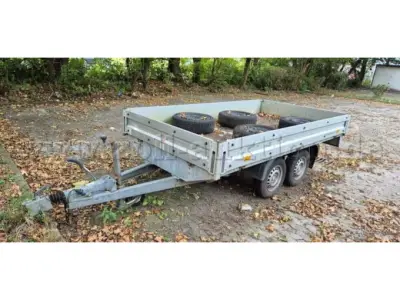 1 Starrdeichselanhänger Humbaur HT 2004 Doppelachser 2000 kg., EZ 2010 – kavel bij Zoll-Auktion, Hannover