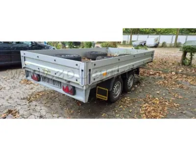 1 Starrdeichselanhänger Humbaur HT 2004 Doppelachser 2000 kg., EZ 2010 – foto 2 – kavel bij Zoll-Auktion, Hannover