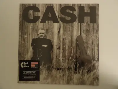 "American II: Unchained" LP - Johnny Cash (NIEUWSTAAT) – kavel bij De Kringwinkel, Leopoldsburg