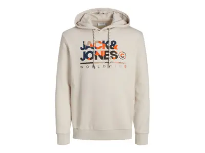 Jack & Jones Luke Sweat Hood Moonbeam - S – kavel bij XL Auctions