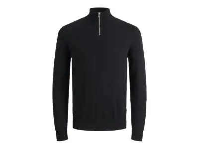 Jack & Jones Emil Knit Half Zip Zwart - M – kavel bij XL Auctions