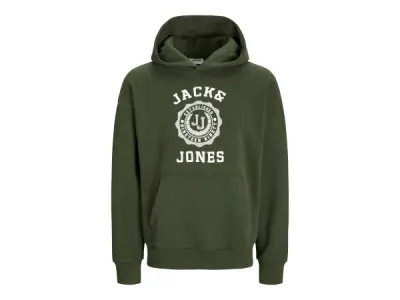 Jack & Jones Victo Sweat Hood Kombu Green - S – kavel bij XL Auctions