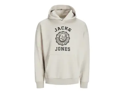 Jack & Jones Victo Sweat Hood Moonbeam - L – kavel bij XL Auctions