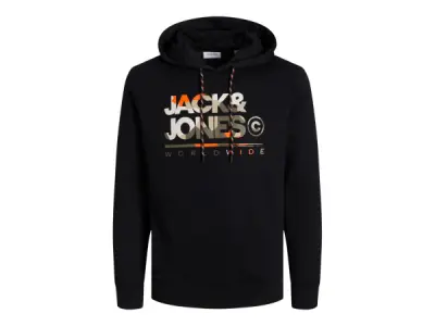 Jack & Jones Luke Sweat Hood Zwart - S – kavel bij XL Auctions