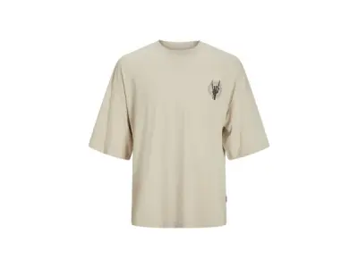 Jack & Jones Charge Oversize Fit Tee Moonbeam - L – kavel bij XL Auctions