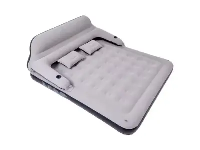 Queen Size luchtmatras met kussens en rugleuning luchtbed – kavel bij XL Auctions