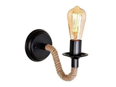 iBella Living vintage touwlamp muur – kavel bij XL Auctions