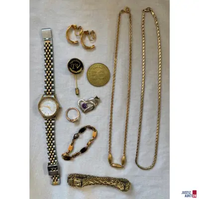 Modeschmuck Konvolut – kavel bij Justiz-Auktion, Stade