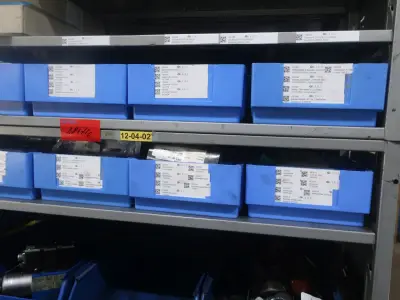 Lot of Small Replacement Parts for Deburring Presses REIS + abk – kavel bij NetBid, Gerstungen