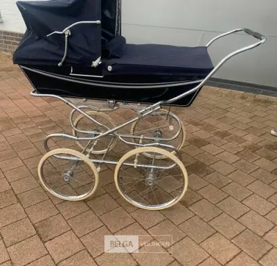 Unieke zeldzame kinderwagen – kavel bij Belga Veilingen, Knokke