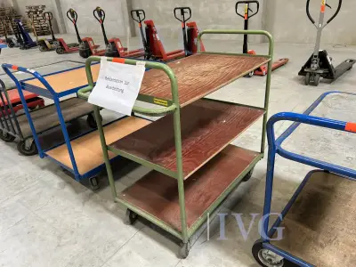 Verplaatsbare rolwagen (groen) – kavel bij IVG, Oyten