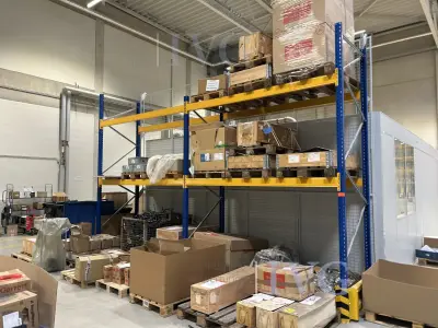 Zwaarbelastbaar rek JUNGHEINRICH MPB – kavel bij IVG, Oyten