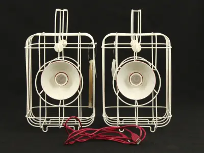 IKEA vintage Matali Crasset 'Nomad design' industriële led tafellamp – kavel bij De Kringwinkel, Antwerpen