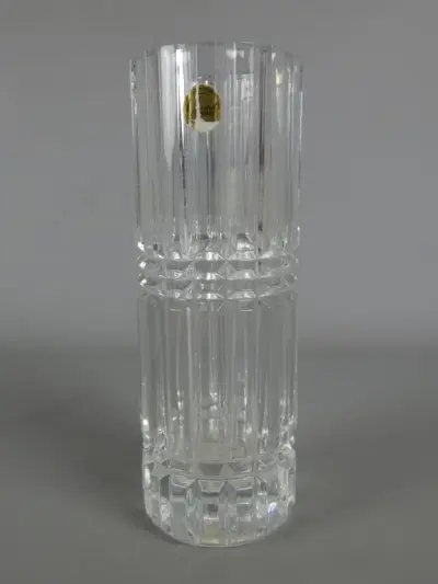 Kristallen vaas Cristal d'Arques – kavel bij De Kringwinkel, Diest