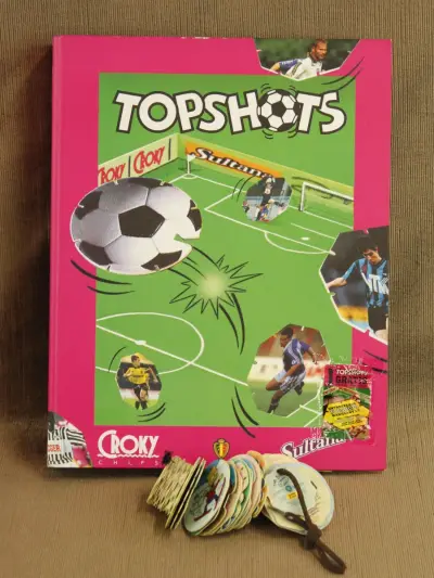 Collectie met Topshots & The Simpsons – kavel bij De Kringwinkel, Antwerpen