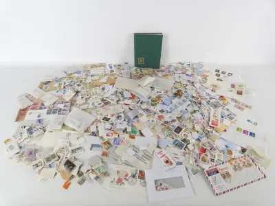 Filatelistisch lot: postzegels en album – kavel bij De Kringwinkel, Heverlee