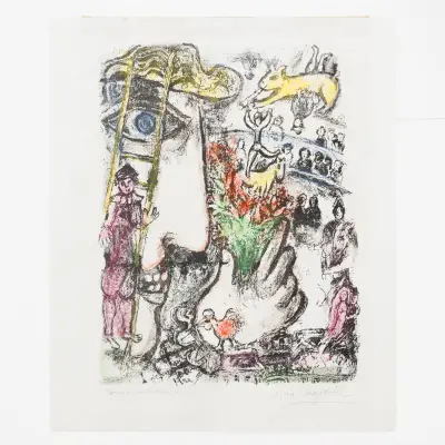 Marc chagall (1887-1985) – kavel bij Bernaerts, Antwerp
