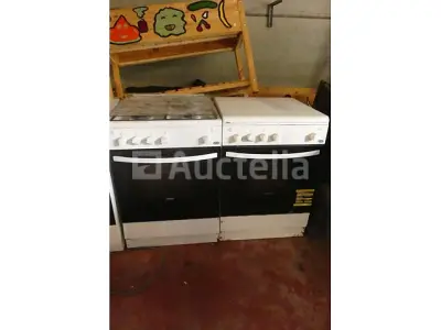 2 Zanussi gasfornuizen – kavel bij Auctelia, Courcelles