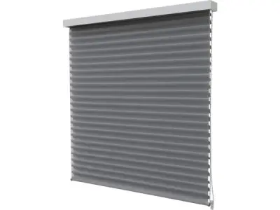 Roljaloezie - Wave - Uni Donkergrijs - 80x175cm - Intensions – kavel bij XL Auctions