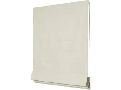 2x Intensions - Vouwgordijn Uni Creme - 60x180 – kavel bij XL Auctions