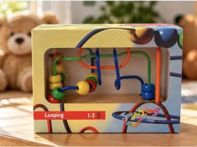 6x Kinder motoriek speel spiraal Looping – kavel bij XL Auctions