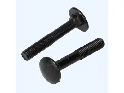 4x QlinQ slotbout M8x40mm - verzinkt zwart (Blister van 25 stuk – kavel bij XL Auctions