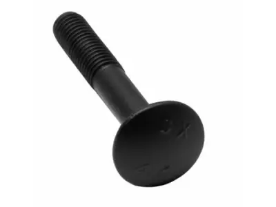 4x QlinQ slotbout M8x50mm - verzinkt zwart (Blister van 25 stuk – kavel bij XL Auctions