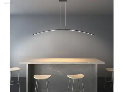 1 x Bo LED pendel design armatuur zwart – kavel bij Auctim, Free delivery within 1-3 weeks after receipt of payment