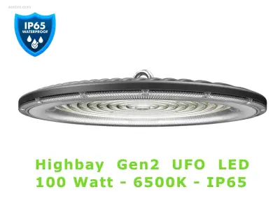 10 x LED Highbay Pro Line SLIM 100 Watt – kavel bij Auctim, Free delivery within 1-3 weeks after receipt of payment