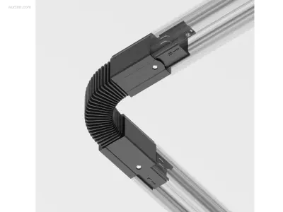20 x 3-fase Spanningsrail flex koppelstuk zwart – kavel bij Auctim, Free delivery within 1-3 weeks after receipt of payment
