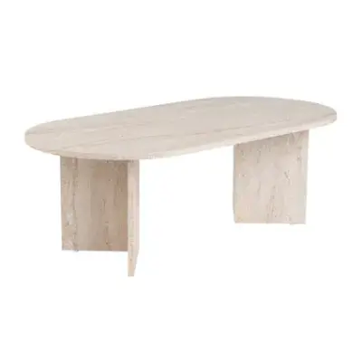 Calicosy - Iris Ovale Salontafel L119 Cm - Kasjmier - 60x119 – kavel bij GSD Auctions, Zoeterwoude