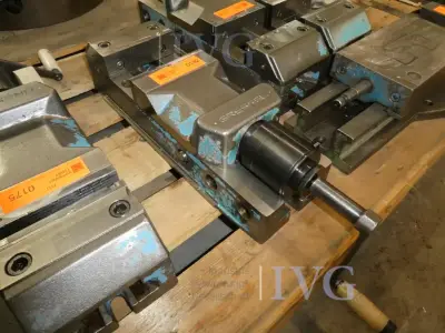 Machinebankklem – kavel bij IVG, Velen