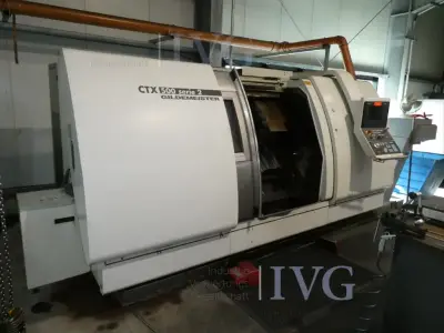CNC-Universaldrehmaschine GILDEMEISTER CTX-500 S2 – kavel bij IVG, Velen