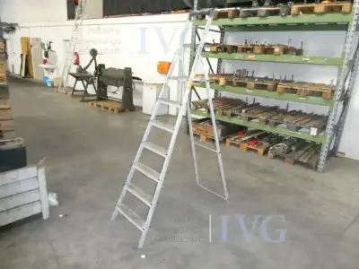 HAILO aluminium trapladder – kavel bij IVG, Velen
