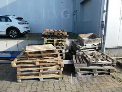 Posten Einwegpaletten – kavel bij IVG, Velen