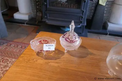 Decoratie in glas – kavel bij Vlavem